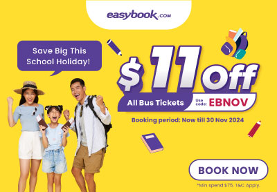 🎉 School Holiday Special! Get $11 Off All Bus Tickets! 🚌✨