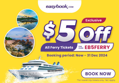 🤩 $5 Off All Ferry Tickets Now! 🚤✨