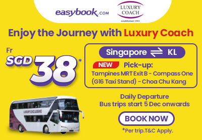 🤩 Luxury Coach Launches New Pick-Up Point to Kuala Lumpur! 🚌✨