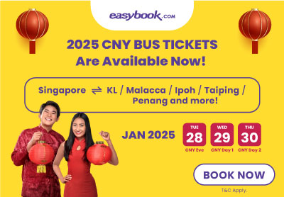 📣 2025 CNY Bus Tickets Are Available Now! 🚌💨