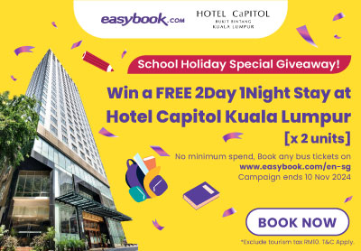 🎉 Win a FREE 2D1N Stay at Hotel Capitol Kuala Lumpur! 🌆✨