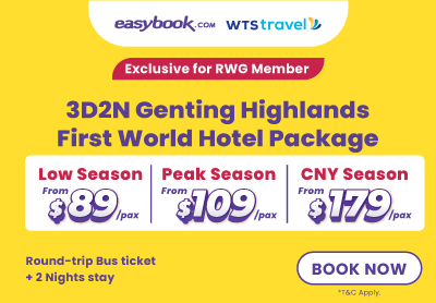 🌟 3D2N Genting Highlands First World Hotel Package, Fr $ 89/pax! 🏞️✨