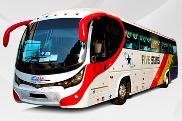 five stars travel bus
